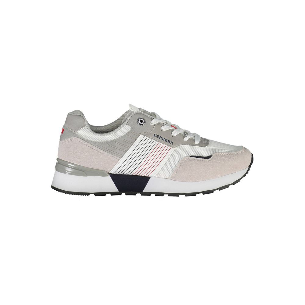 Carrera White Low Top Sneakers for Men