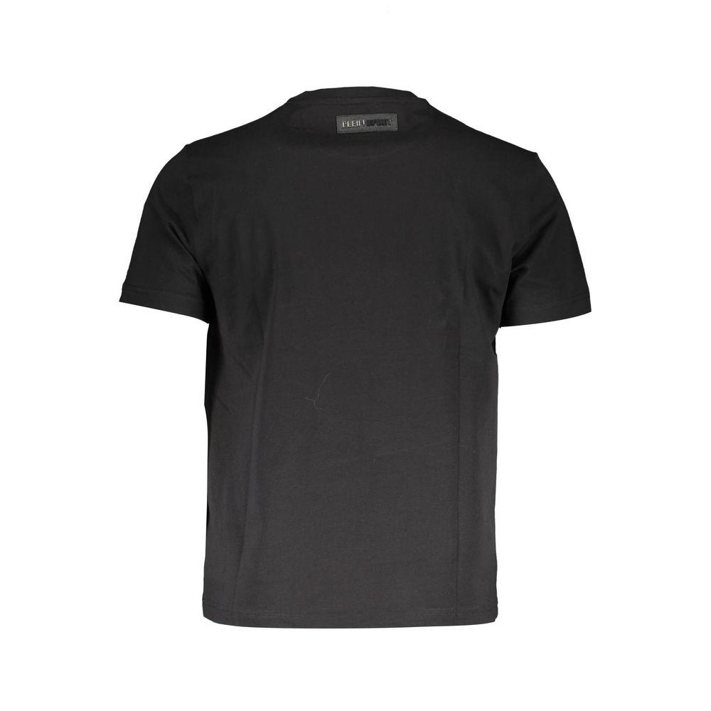 T-shirt Plein Sport en coton noir pour homme
