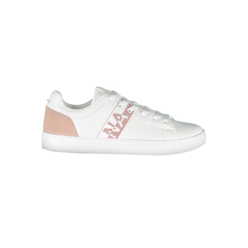 Napapijri Baskets en Cuir Blanc pour Femme