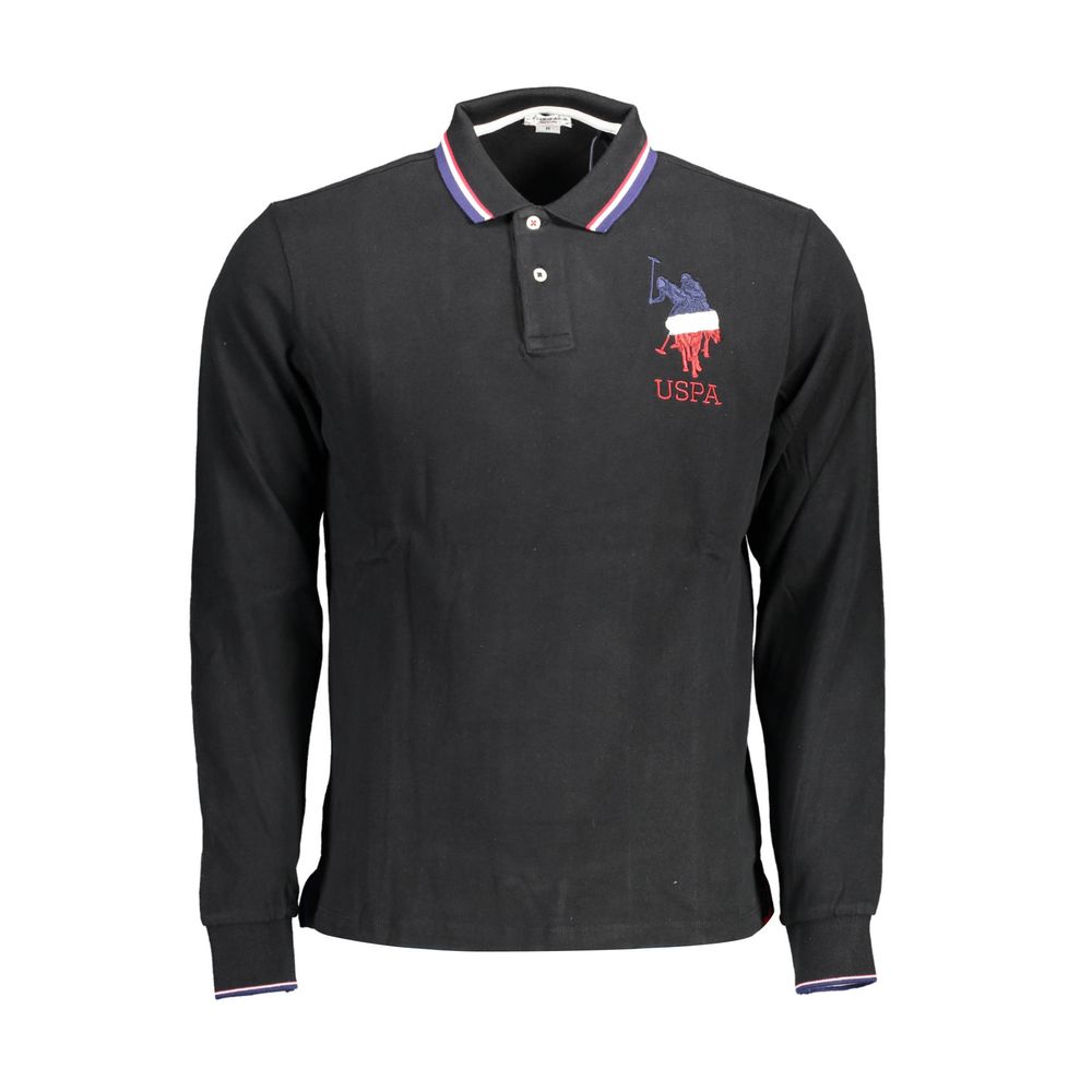 U.S. POLO ASSN. Black Polo Shirt for Men