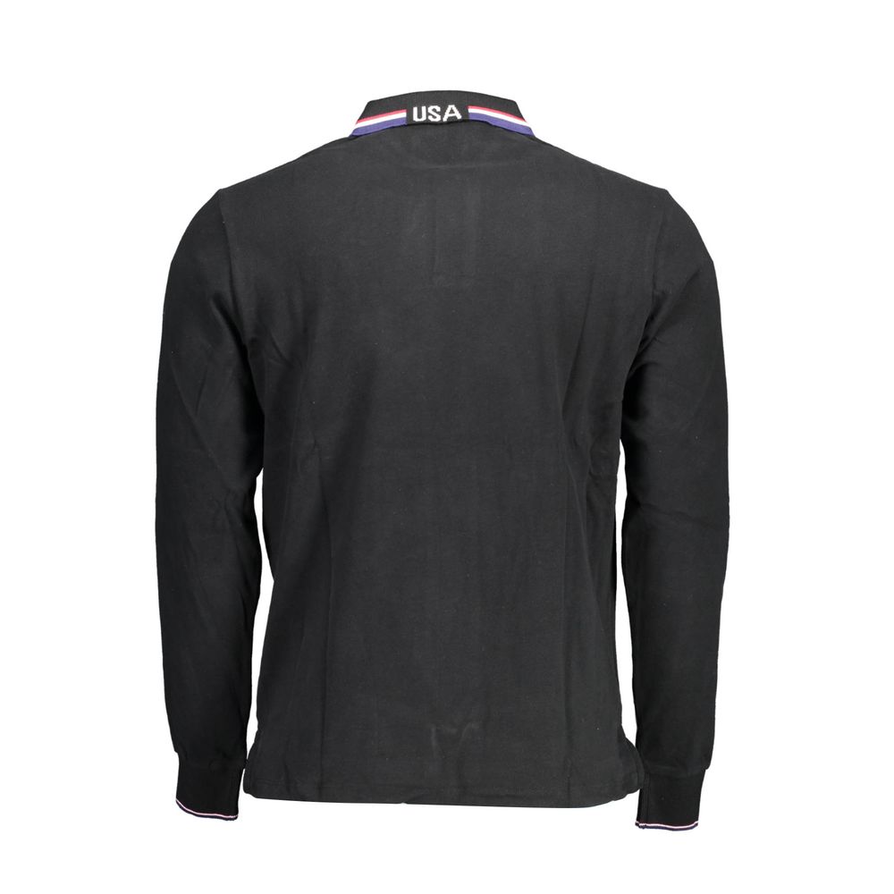 U.S. POLO ASSN. Black Polo Shirt for Men alternate view