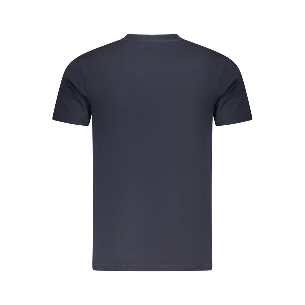 T-shirt homme Cavalli Class en coton bleu