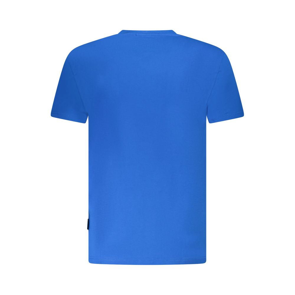 Napapijri Azzurro Cotton Men T-Shirt