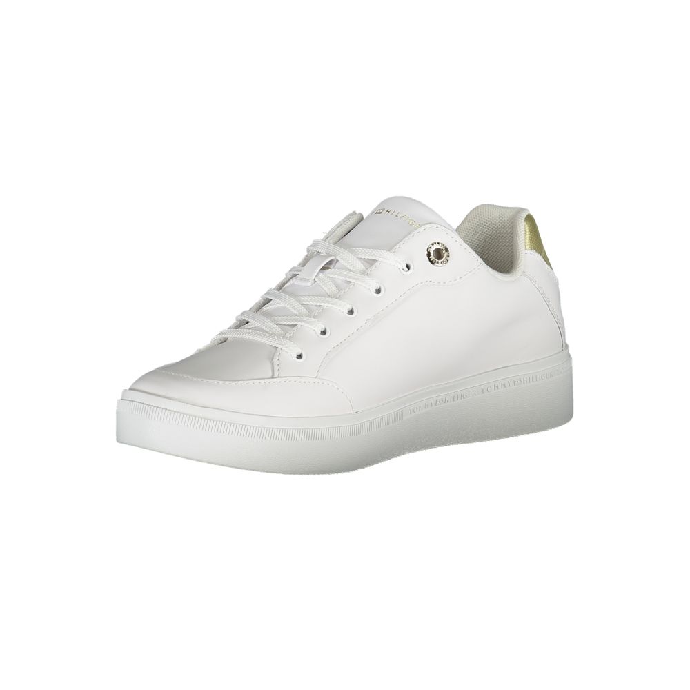Tommy Hilfiger White Athletic Sneakers for Women detail view