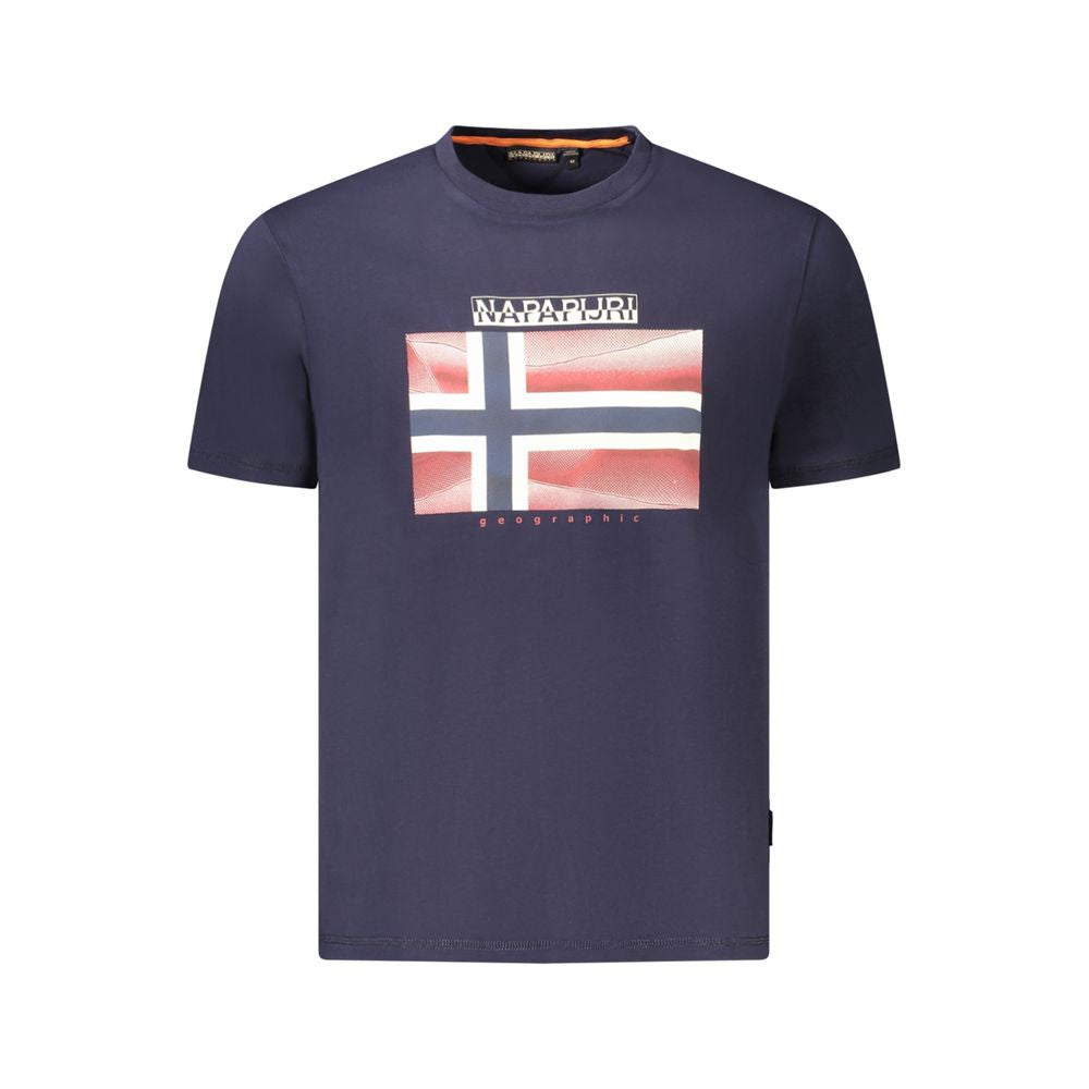 Napapijri Blue T-Shirt for Men