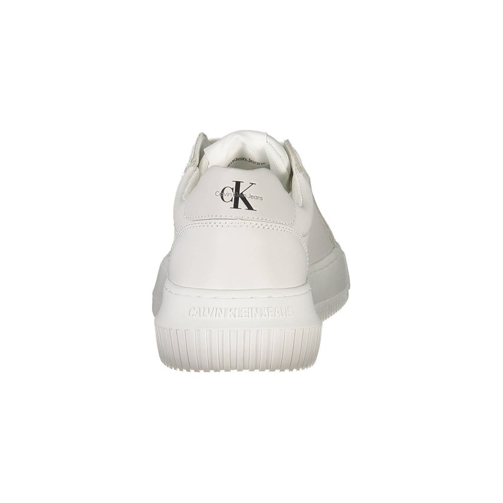 Baskets blanches en polyester Calvin Klein pour femme