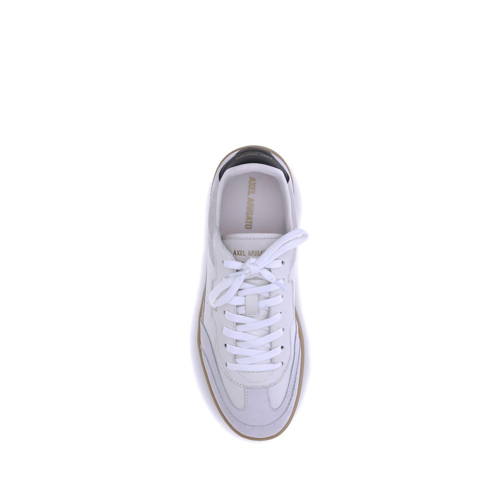 Baskets basses Axel Arigato en cuir de veau blanc Bos Taurus