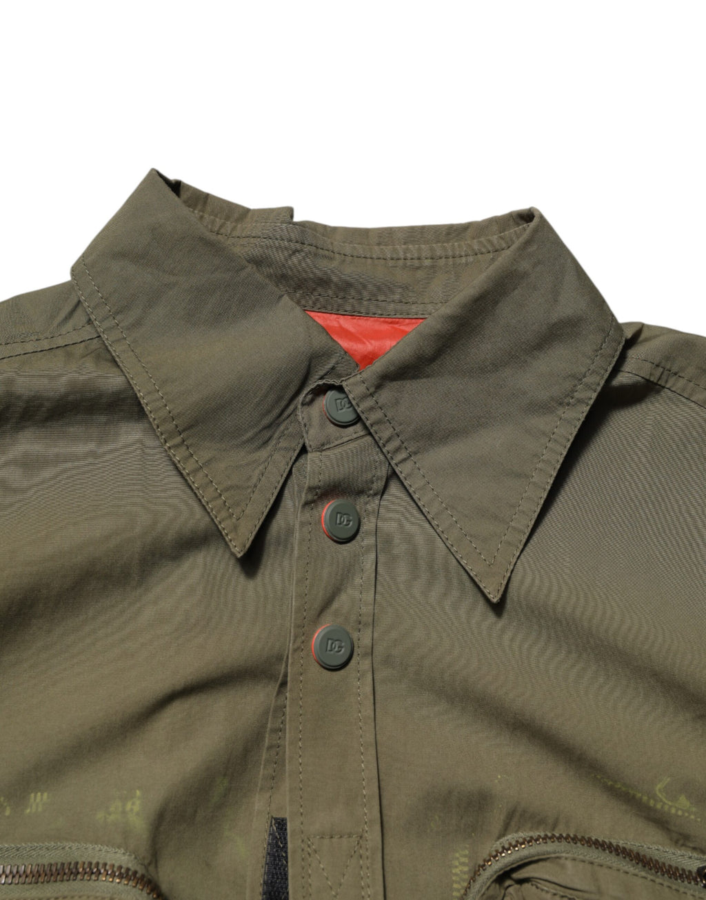 Dolce & Gabbana Green Long Sleeve T-Shirt for Men additional view