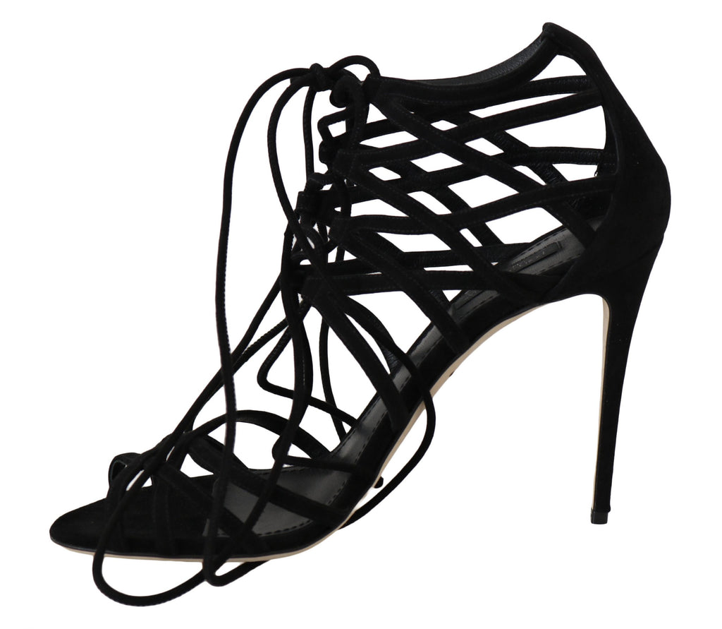 Dolce & Gabbana Black Stiletto Heels for Women additional view