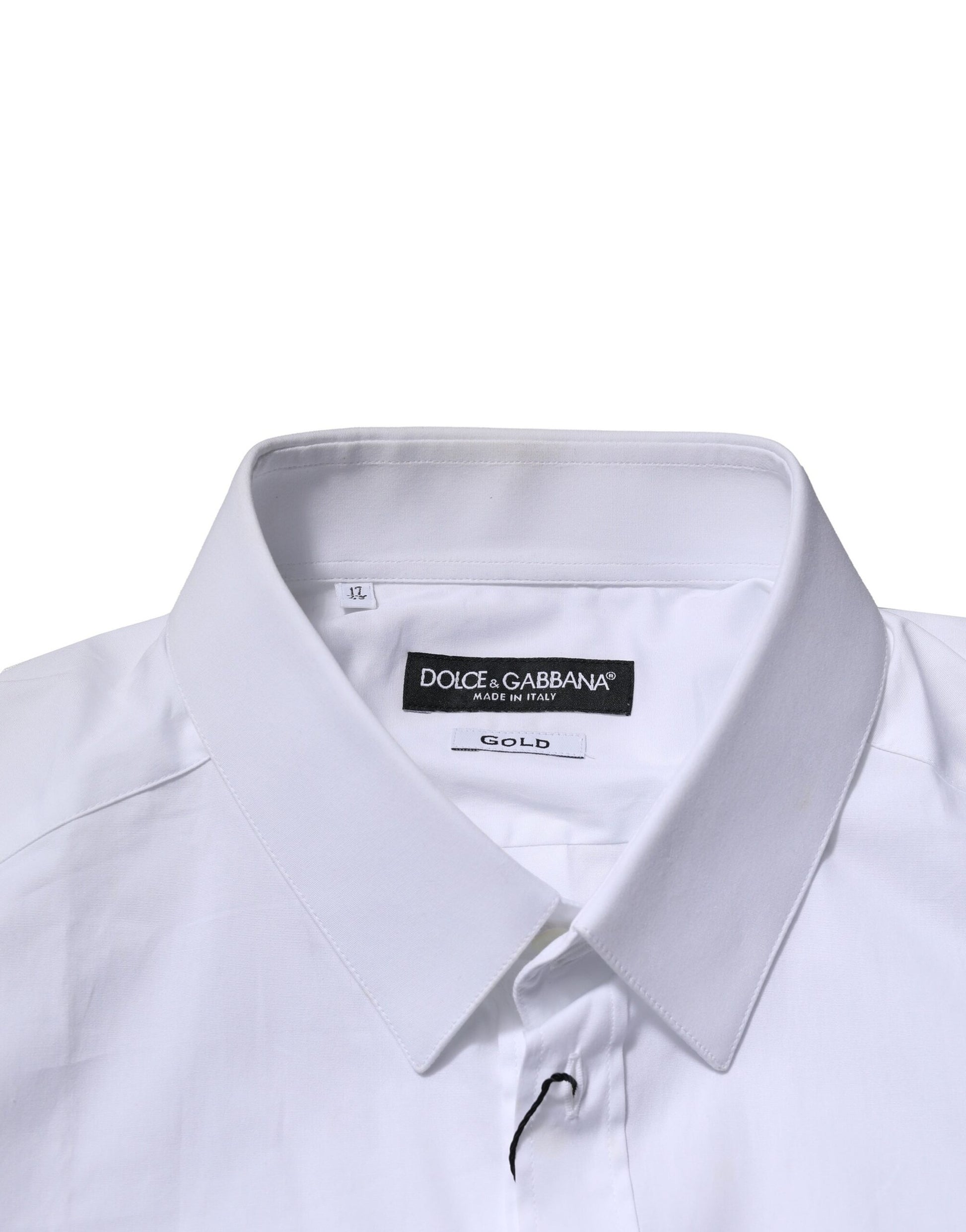 Dolce & Gabbana White Dress Shirt for Men side view