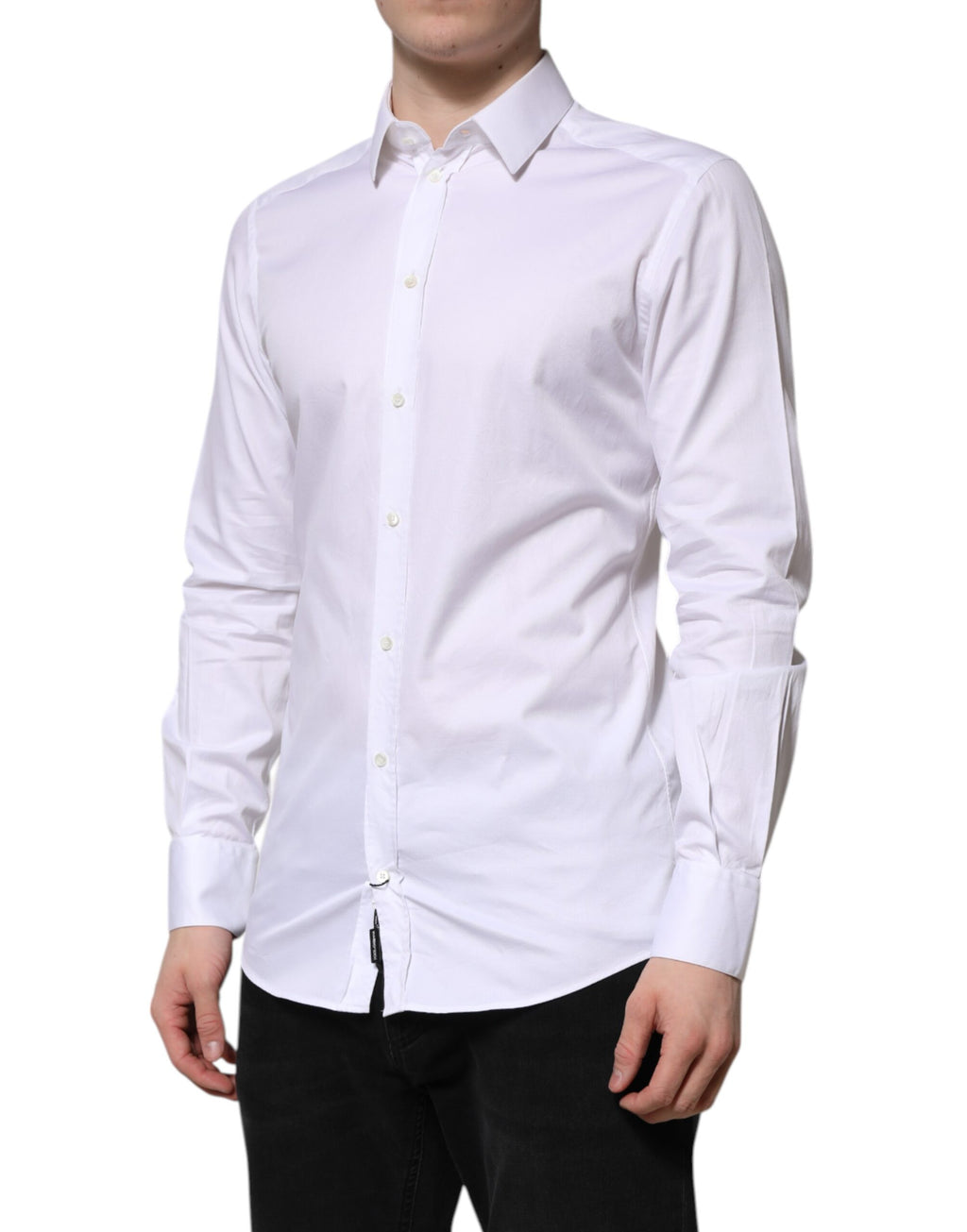 Dolce & Gabbana White Dress Shirt for Men detail view