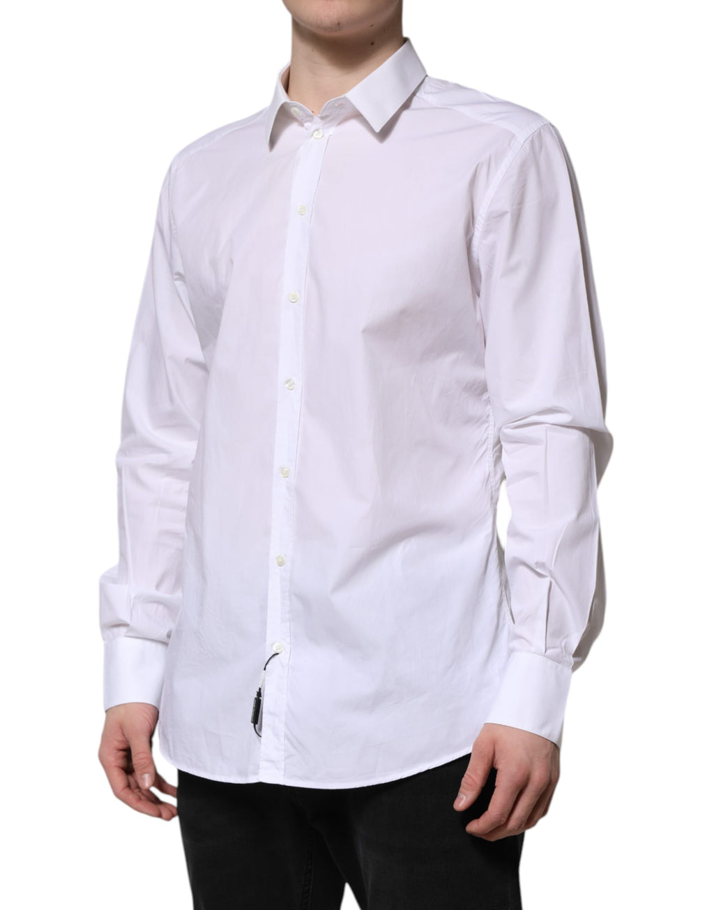 Dolce & Gabbana White Dress Shirt for Men detail view