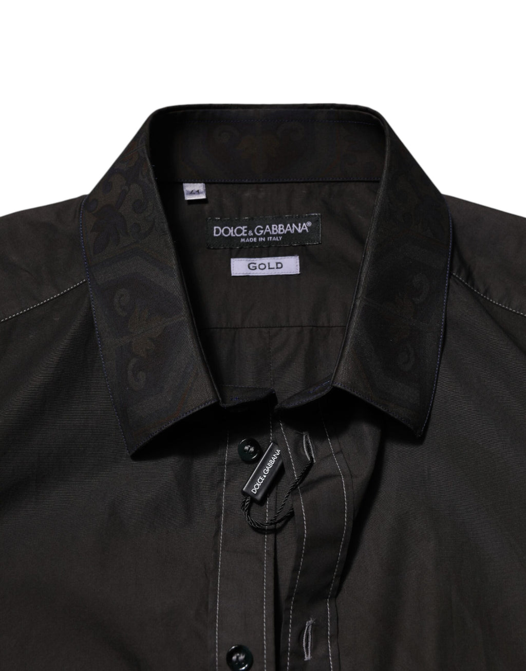 Dolce & Gabbana Black Dress Shirt for Men additional view