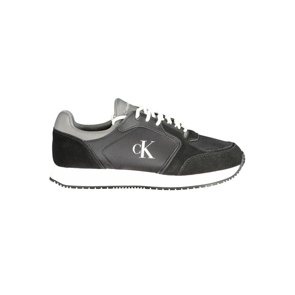 Calvin Klein Black Athletic Sneakers for Men