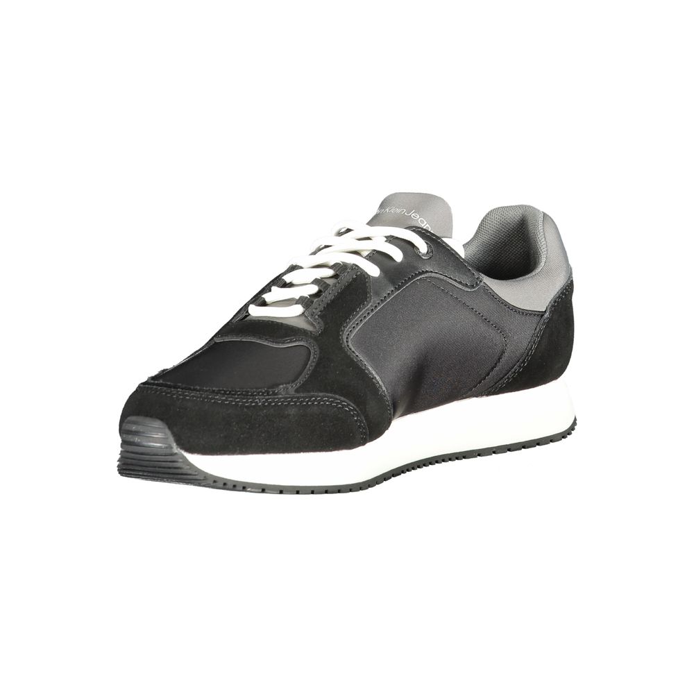 Calvin Klein Black Athletic Sneakers for Men detail view