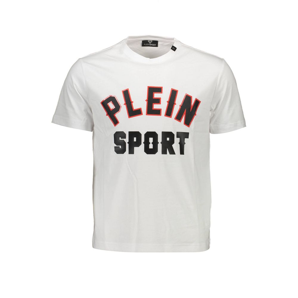 Plein Sport White T-Shirt for Men