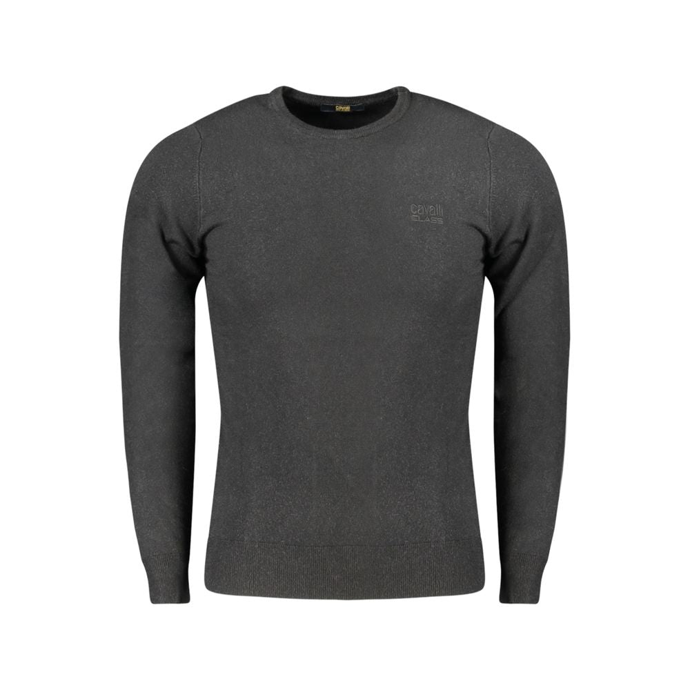 Cavalli Class Black Sweatshirt for Men