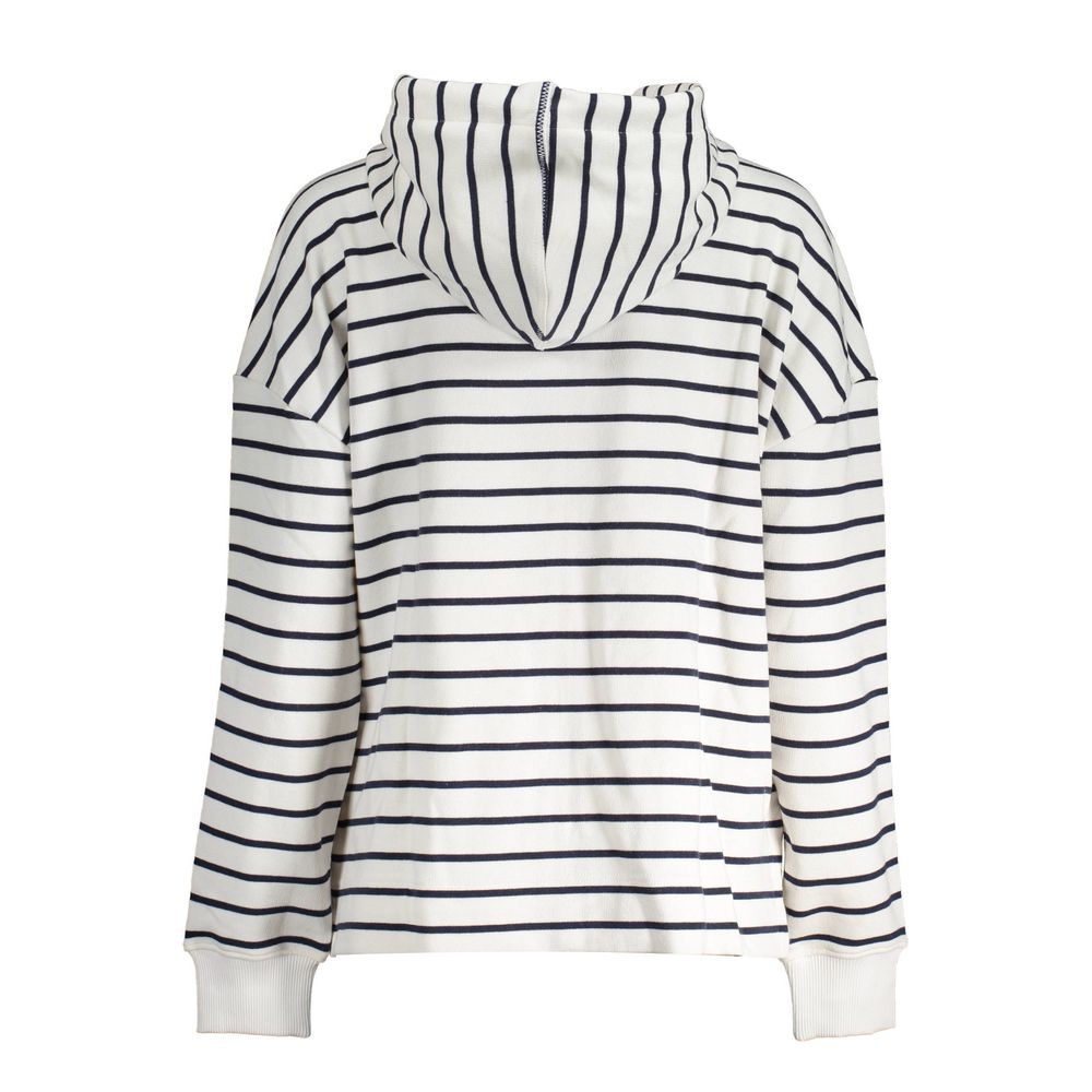 North Sails White Organic Cotton Women's Sweatshirt