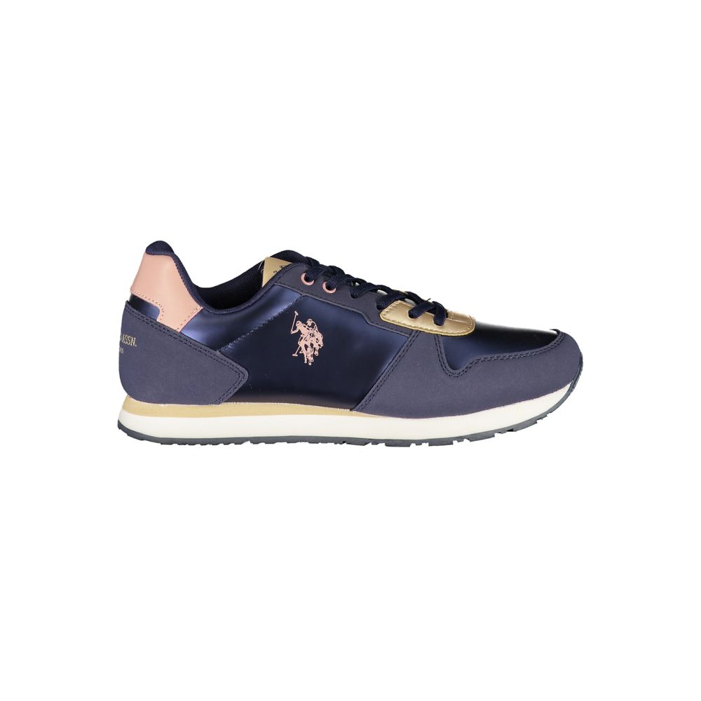 U.S. POLO ASSN. Blue Athletic Sneakers for Women