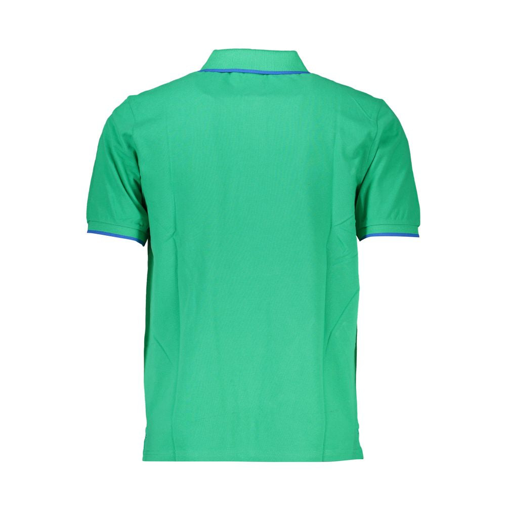 North Sails Grün Baumwolle Herren-Poloshirt