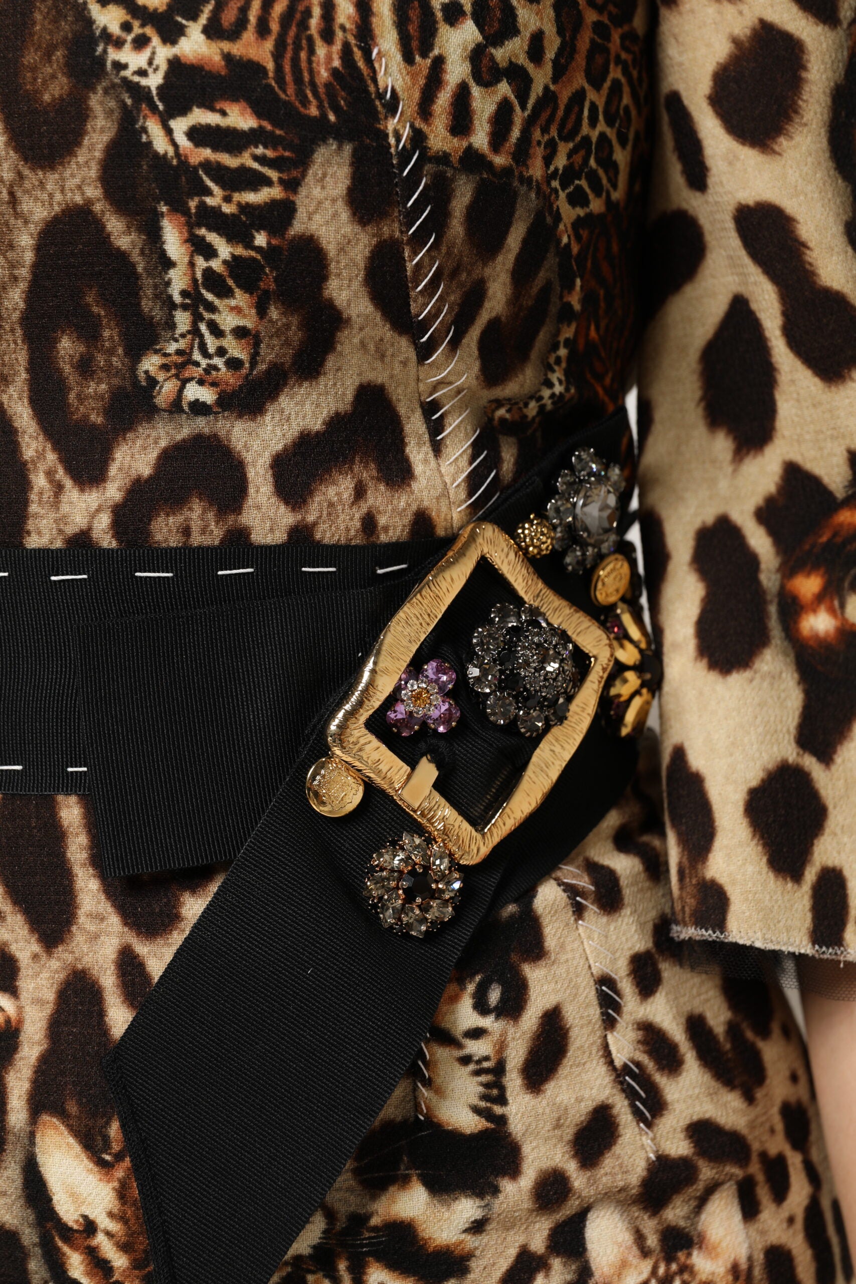 Dolce & Gabbana Brown Midi Dress for Women additional view