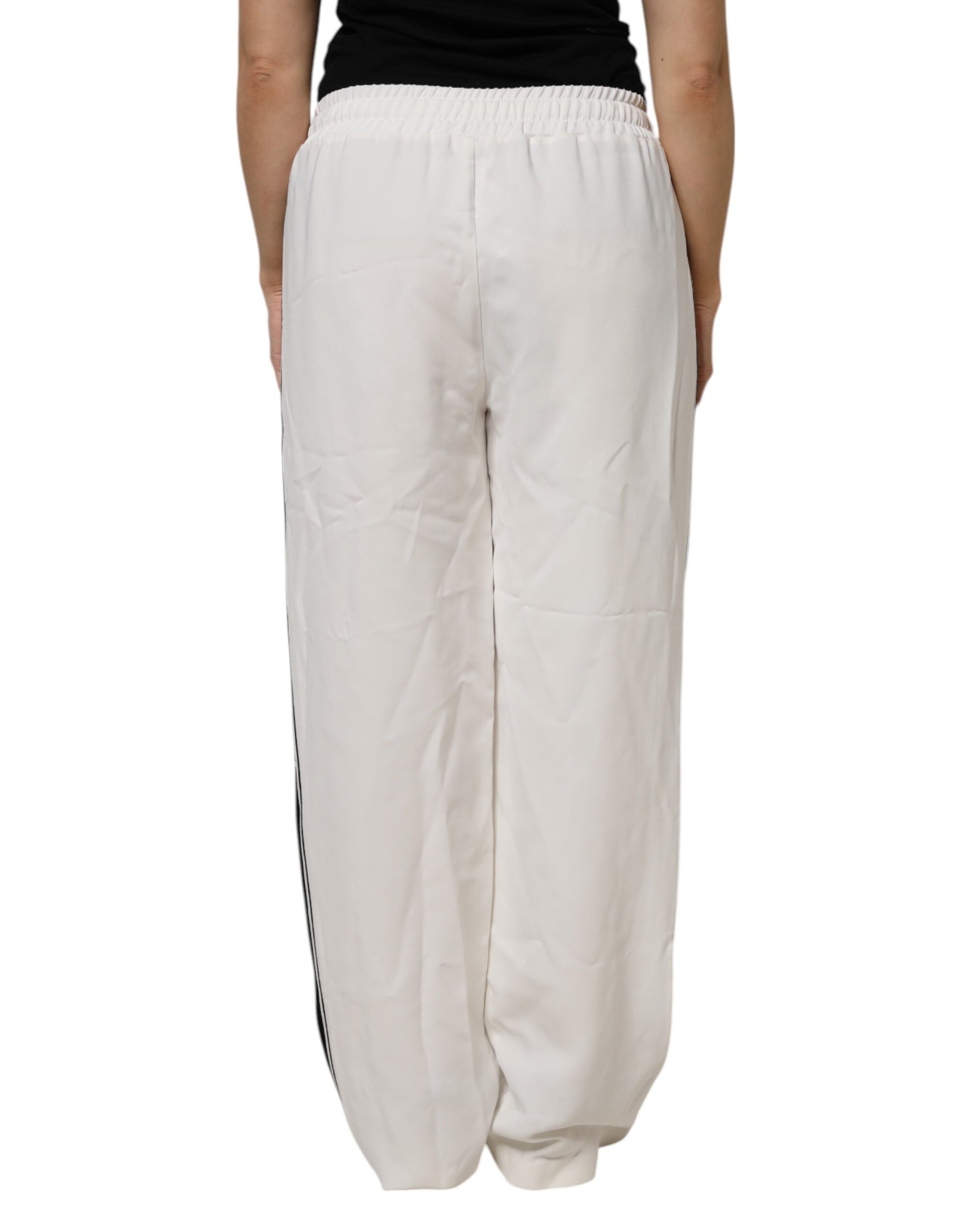 Pantalon de survêtement jogger blanc Dolce & Gabbana