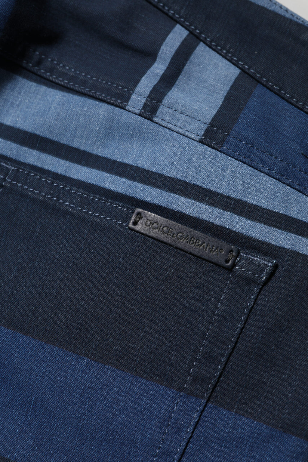Dolce & Gabbana Blue Skinny Jeans for Women additional view