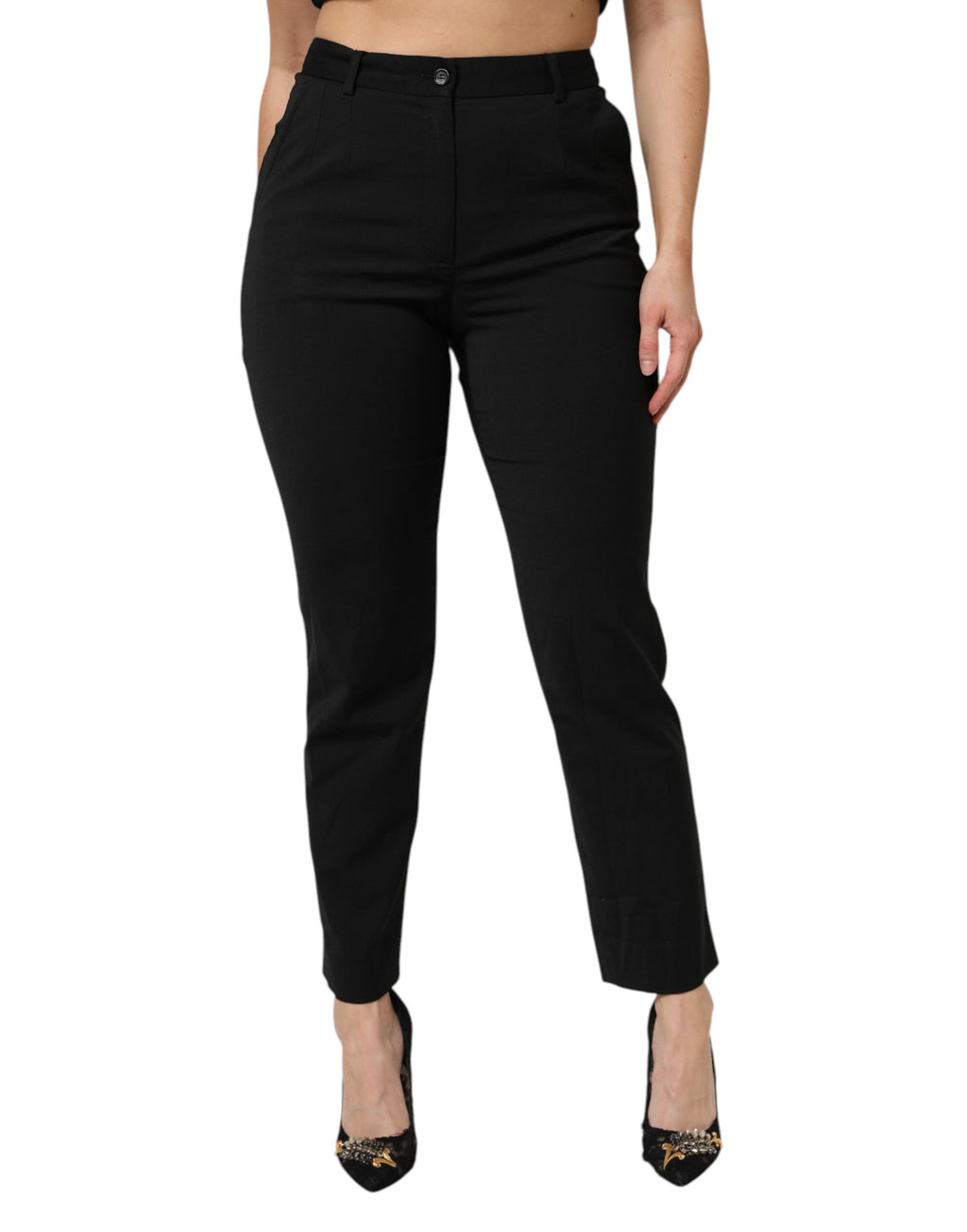 Dolce & Gabbana Black Dress Pants for Women alternate view