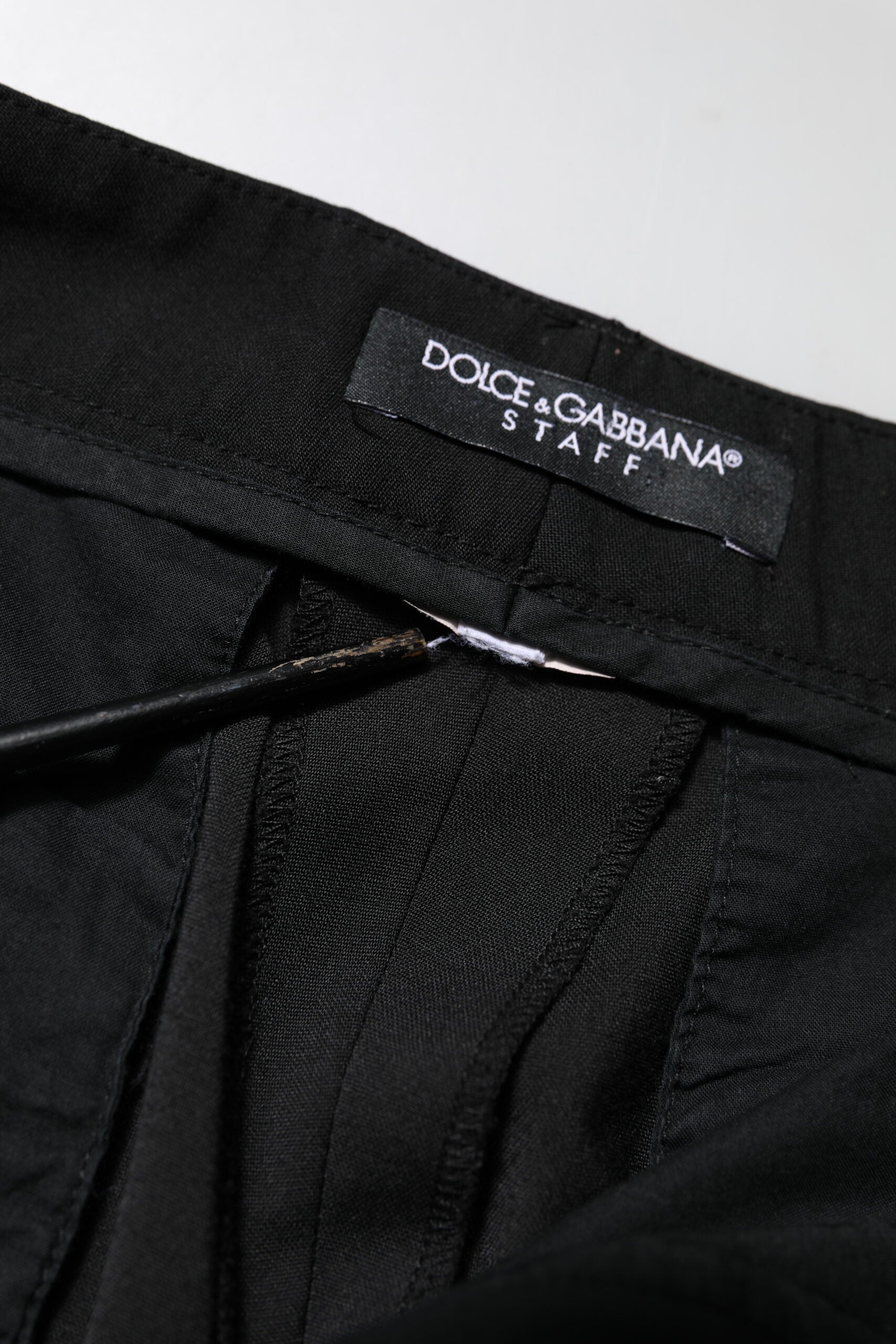Dolce & Gabbana Black Dress Pants for Women additional view