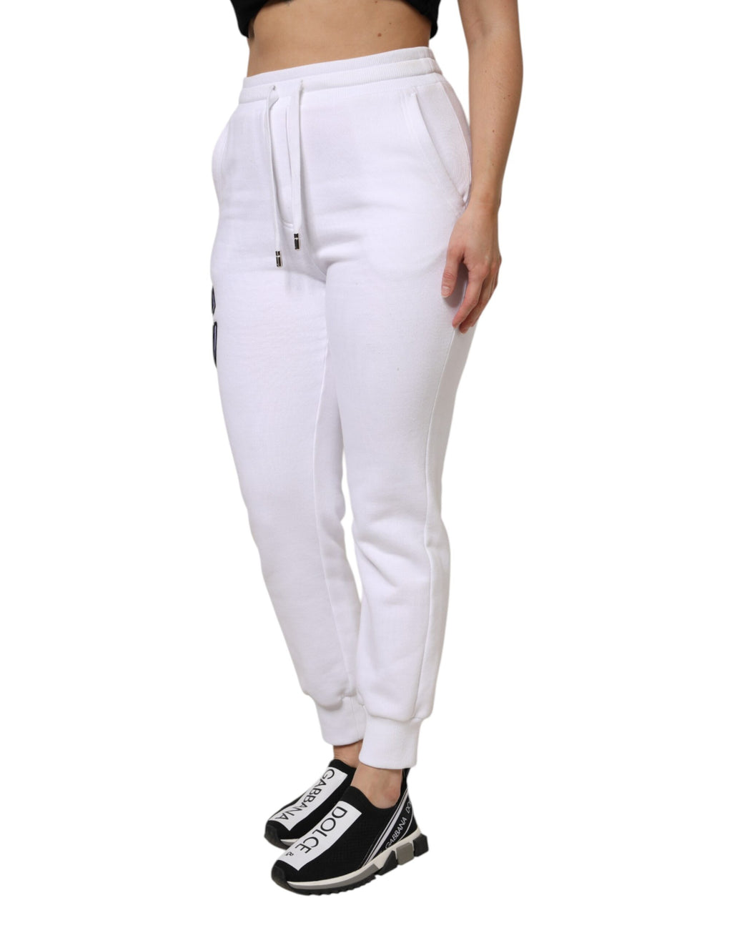 Dolce & Gabbana White Athletic Pants for Women detail view