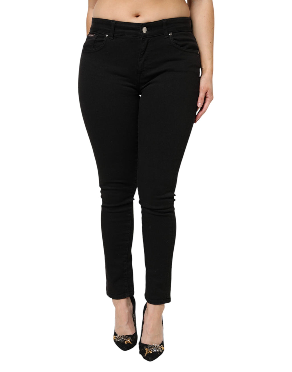 Dolce & Gabbana Black Skinny Jeans for Women alternate view