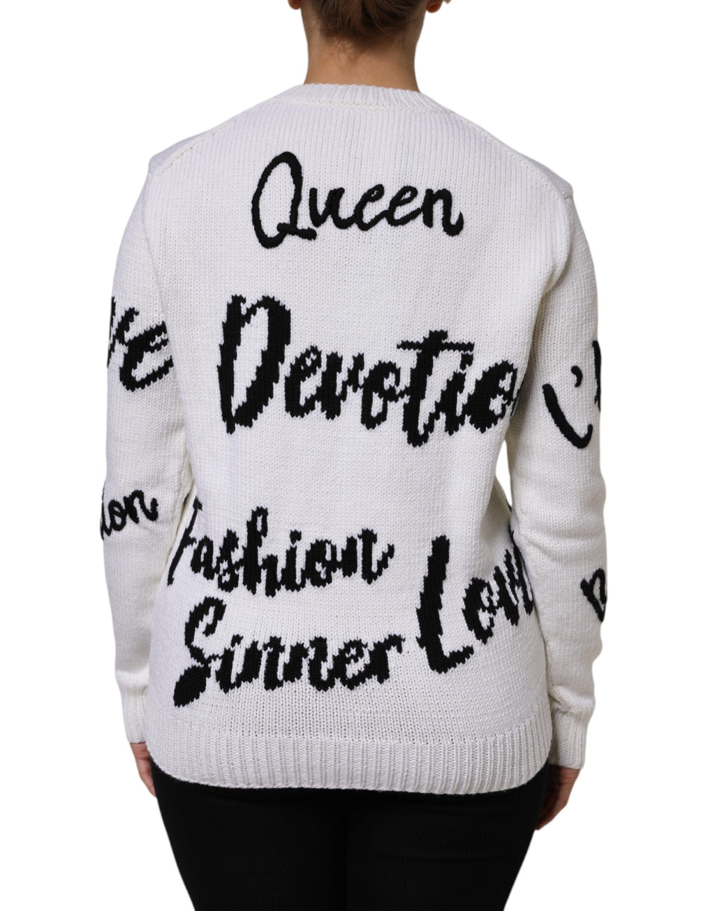 Dolce & Gabbana White Sweatshirt for Women side view