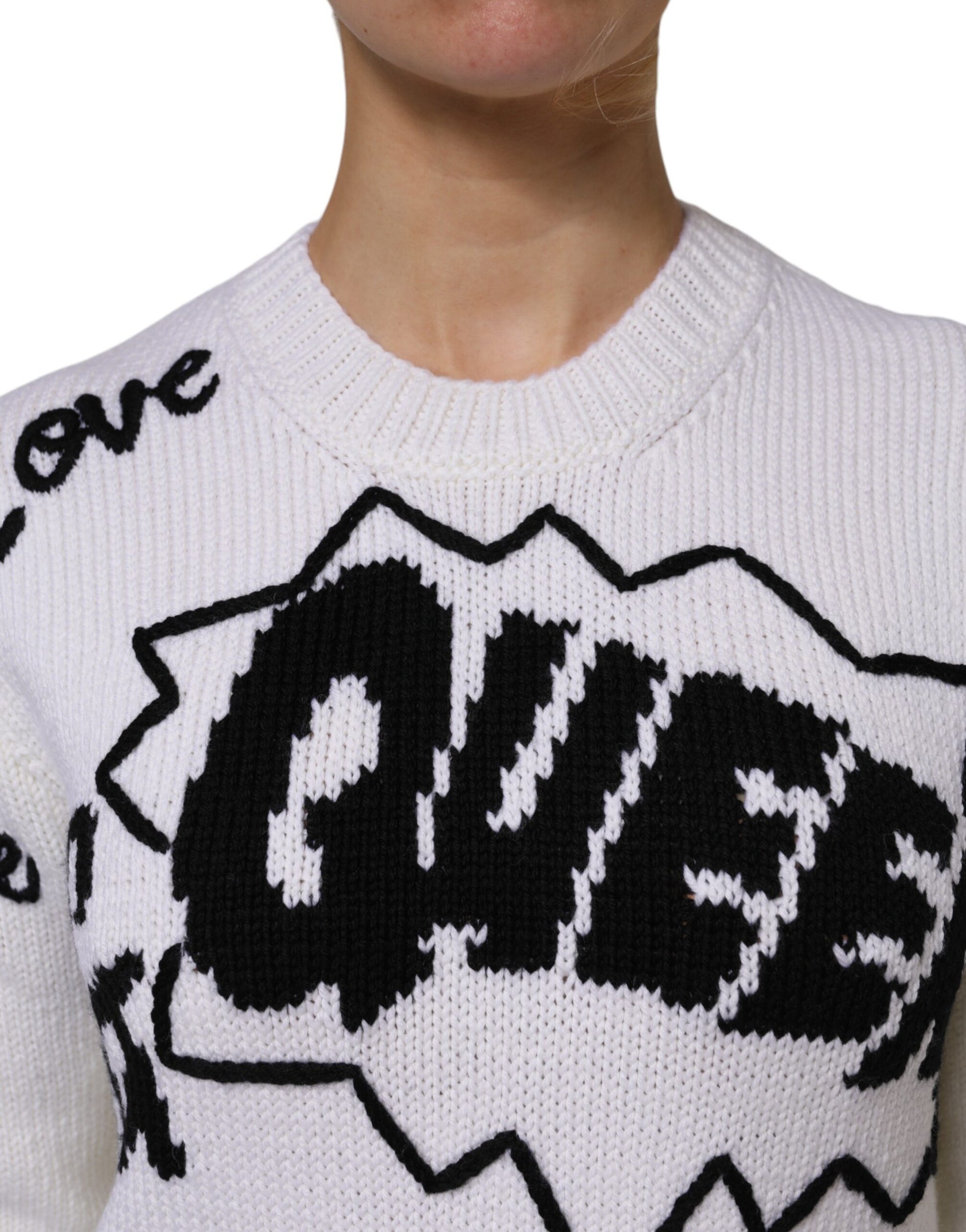 Dolce & Gabbana White Sweatshirt for Women additional view