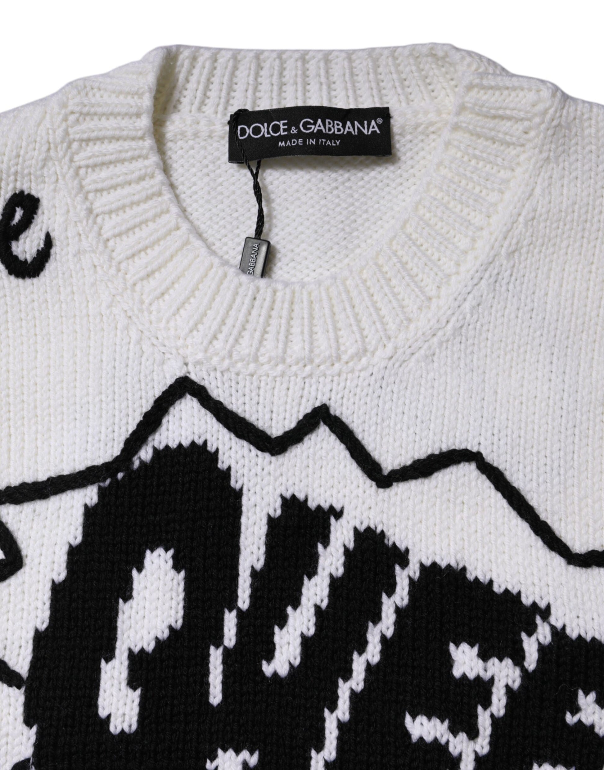 Dolce & Gabbana White Sweatshirt for Women additional view