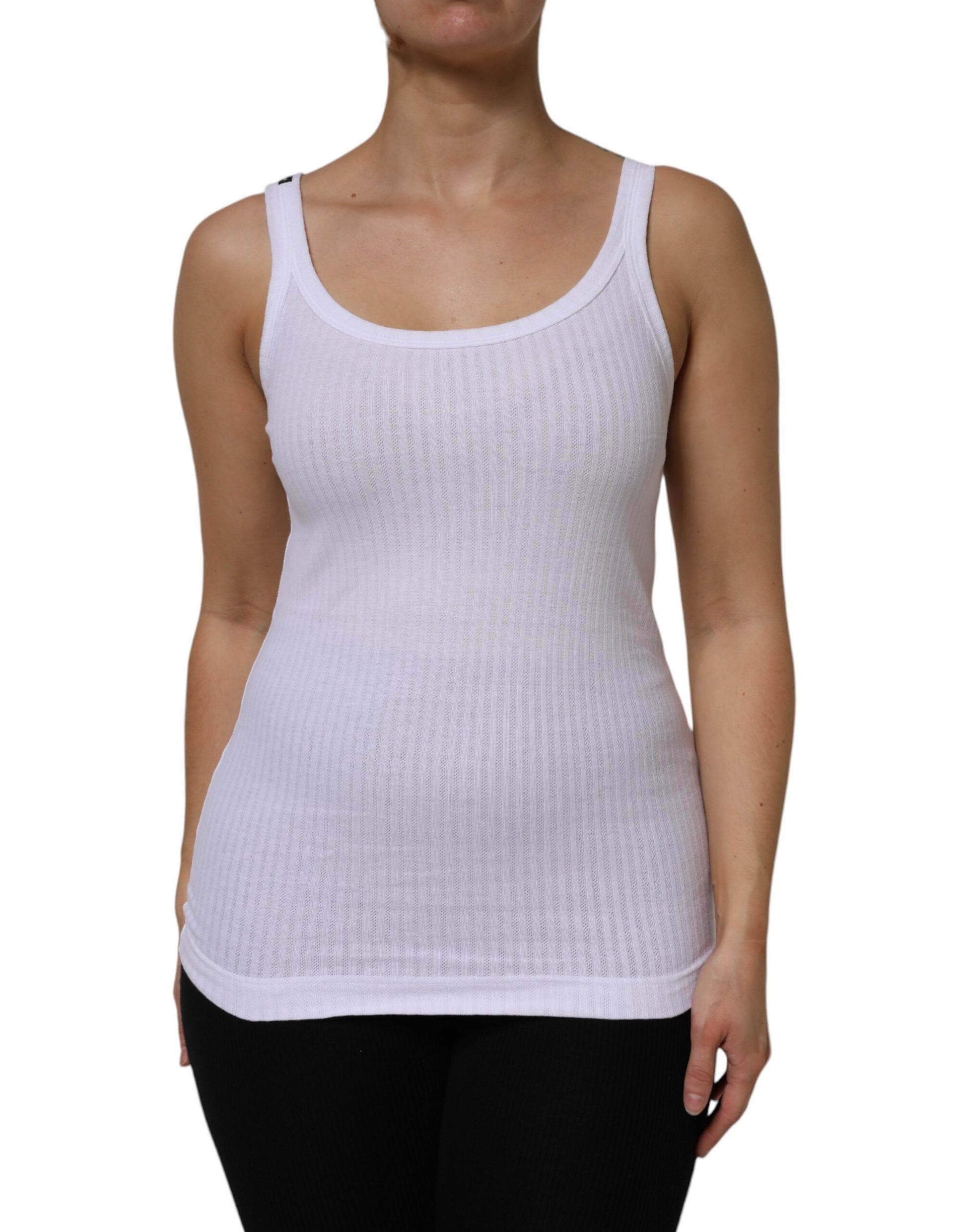 Dolce & Gabbana White Tank Tops T for Women alternate view