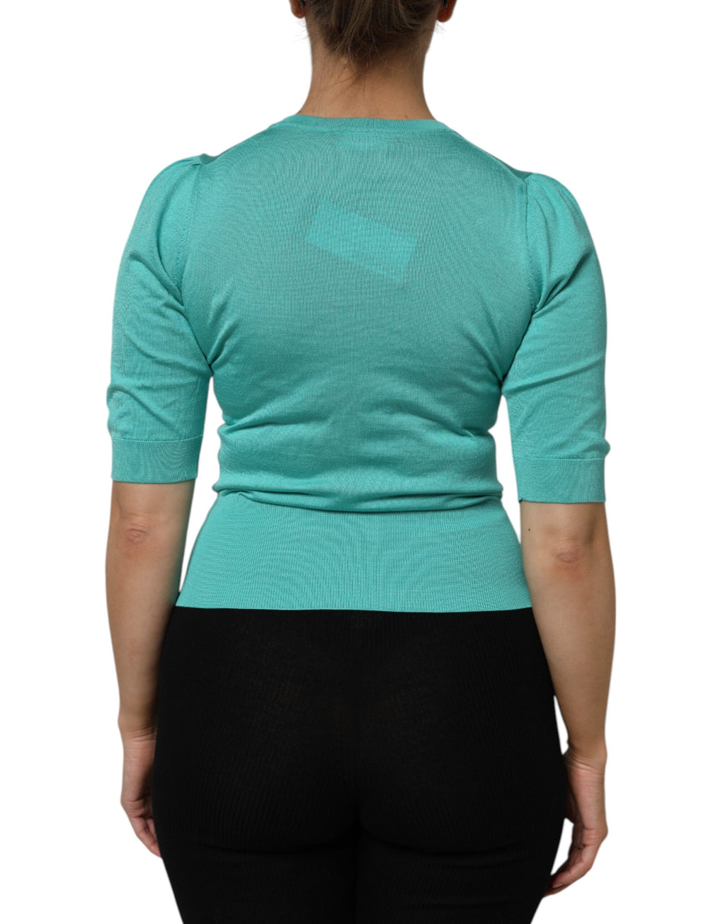 Dolce & Gabbana Blue Blouse for Women side view