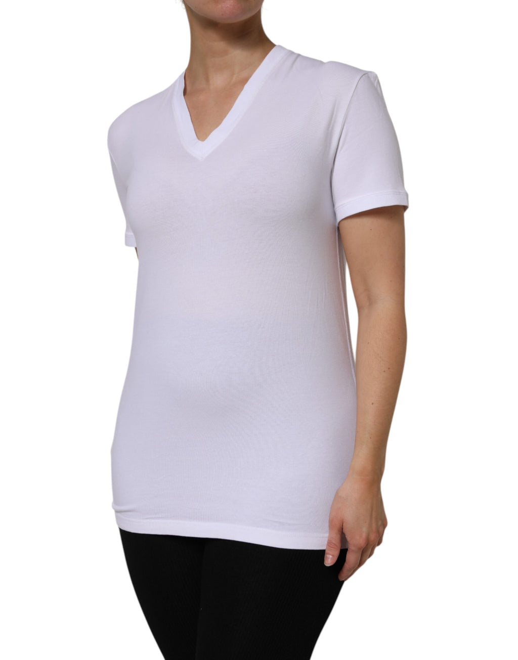 Dolce & Gabbana White T-Shirt for Women detail view