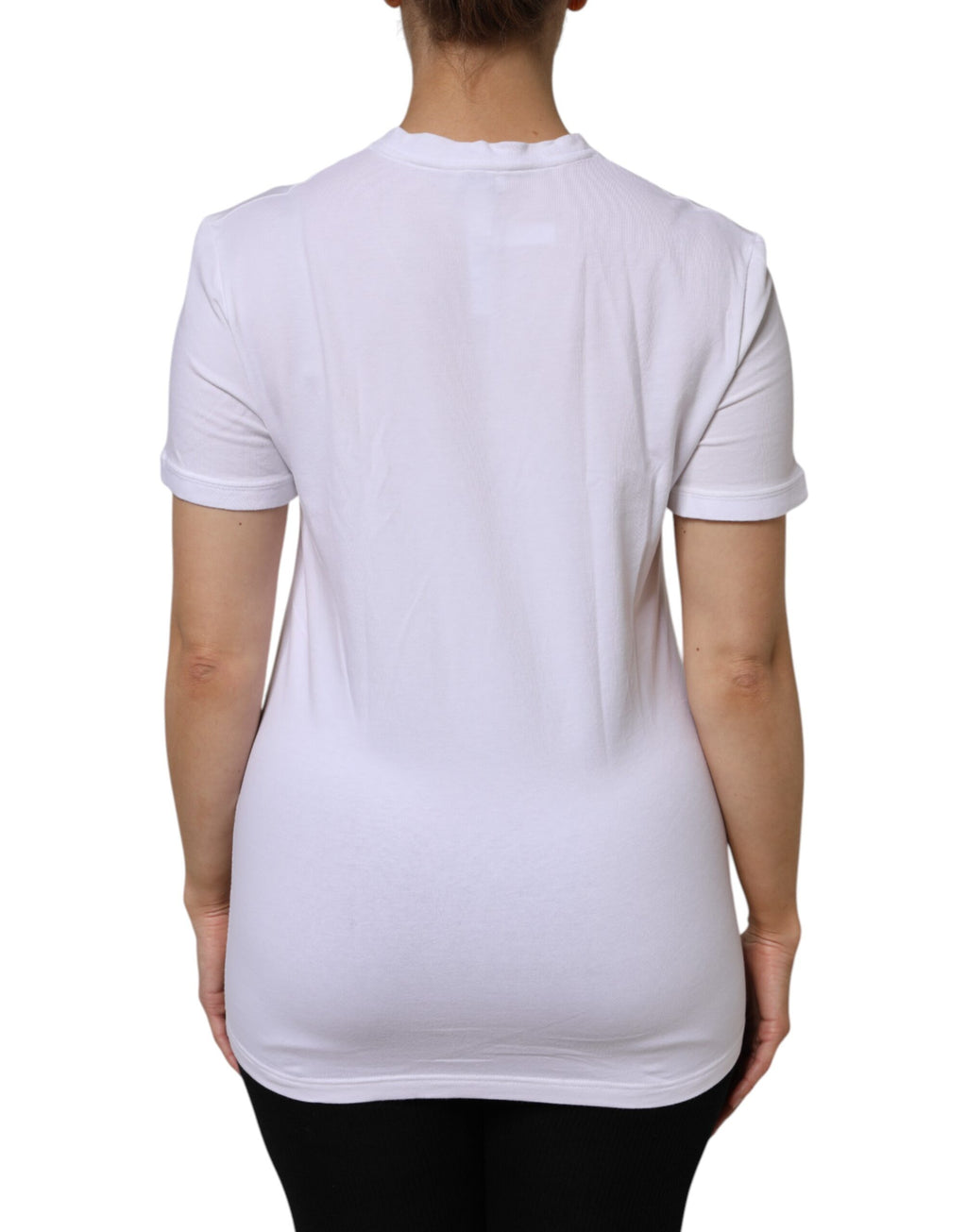 Dolce & Gabbana White T-Shirt for Women side view