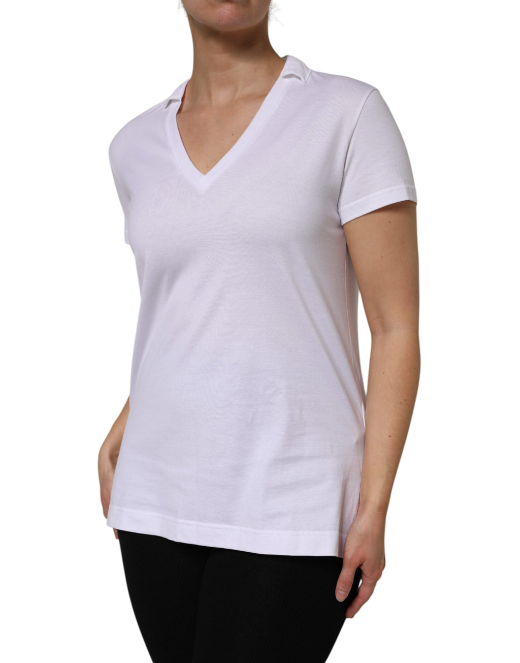Dolce & Gabbana White T-Shirt for Women detail view