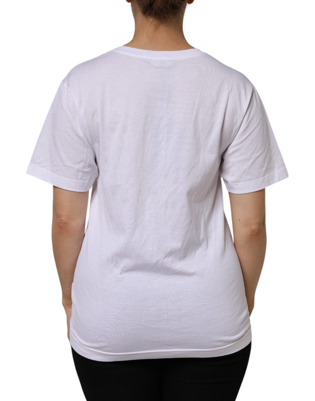 Dolce & Gabbana White T-Shirt for Women side view