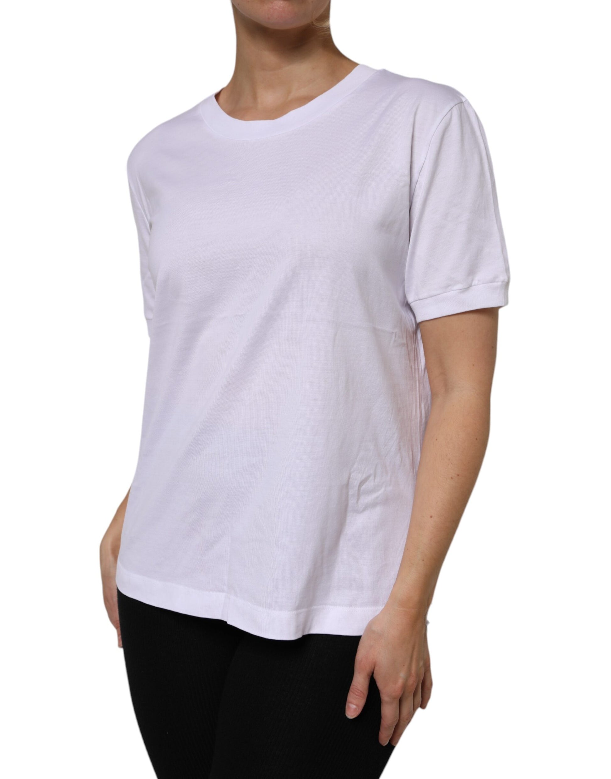 Dolce & Gabbana White T-Shirt for Women detail view