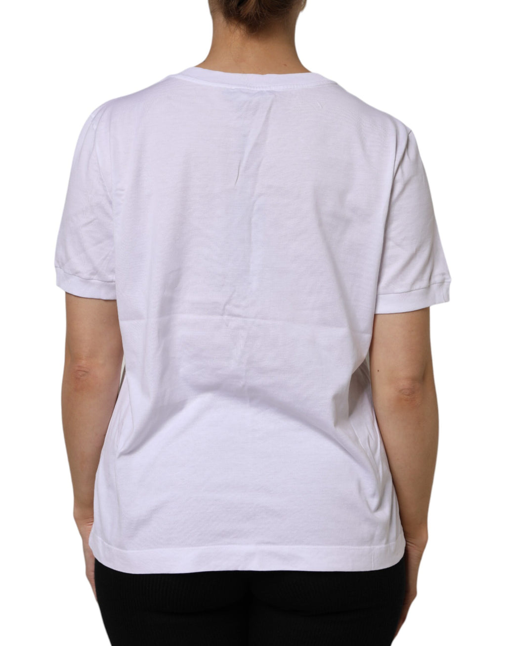 Dolce & Gabbana White T-Shirt for Women side view