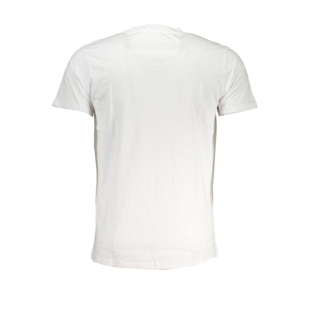 T-shirt homme en coton Cavalli Class blanc
