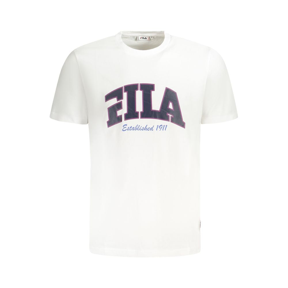 Fila Bianco Cotton Men T-Shirt