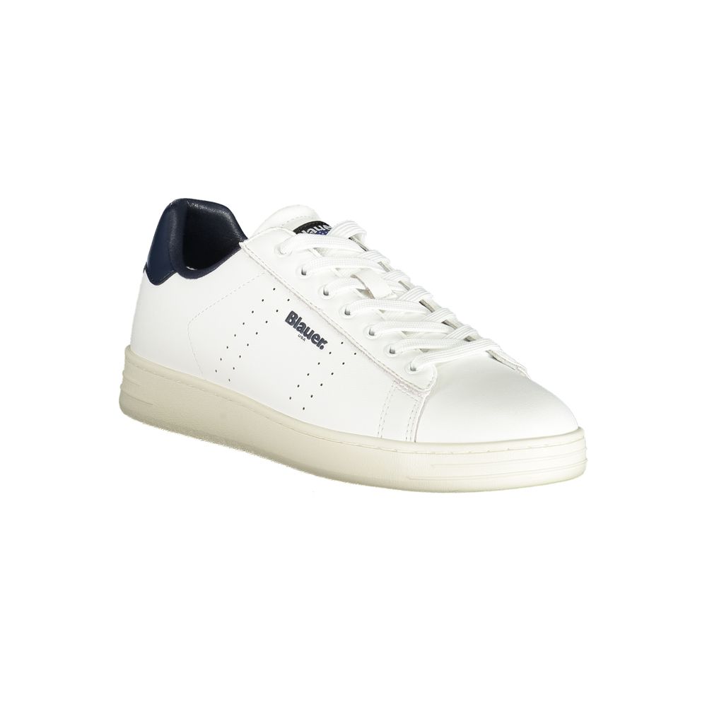 Blauer White Athletic Sneakers for Men alternate view