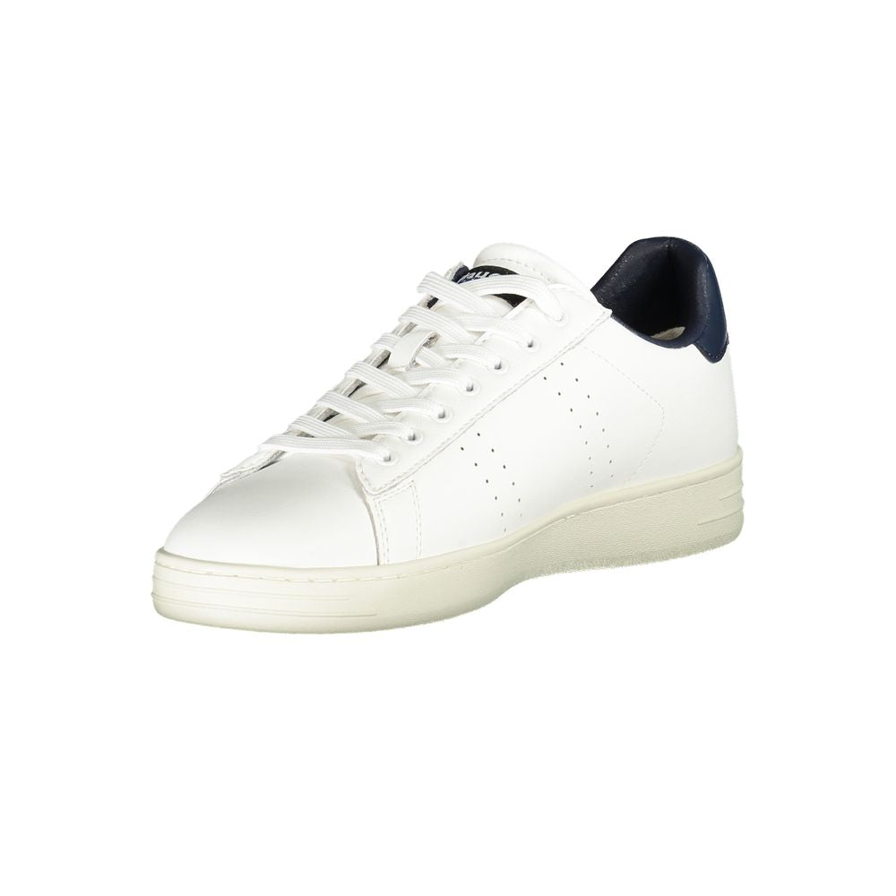 Blauer White Athletic Sneakers for Men detail view