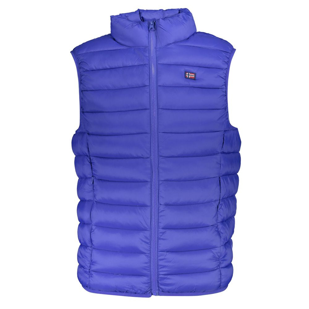 Norway 1963 Blue Polyamide Sleveless Jacket