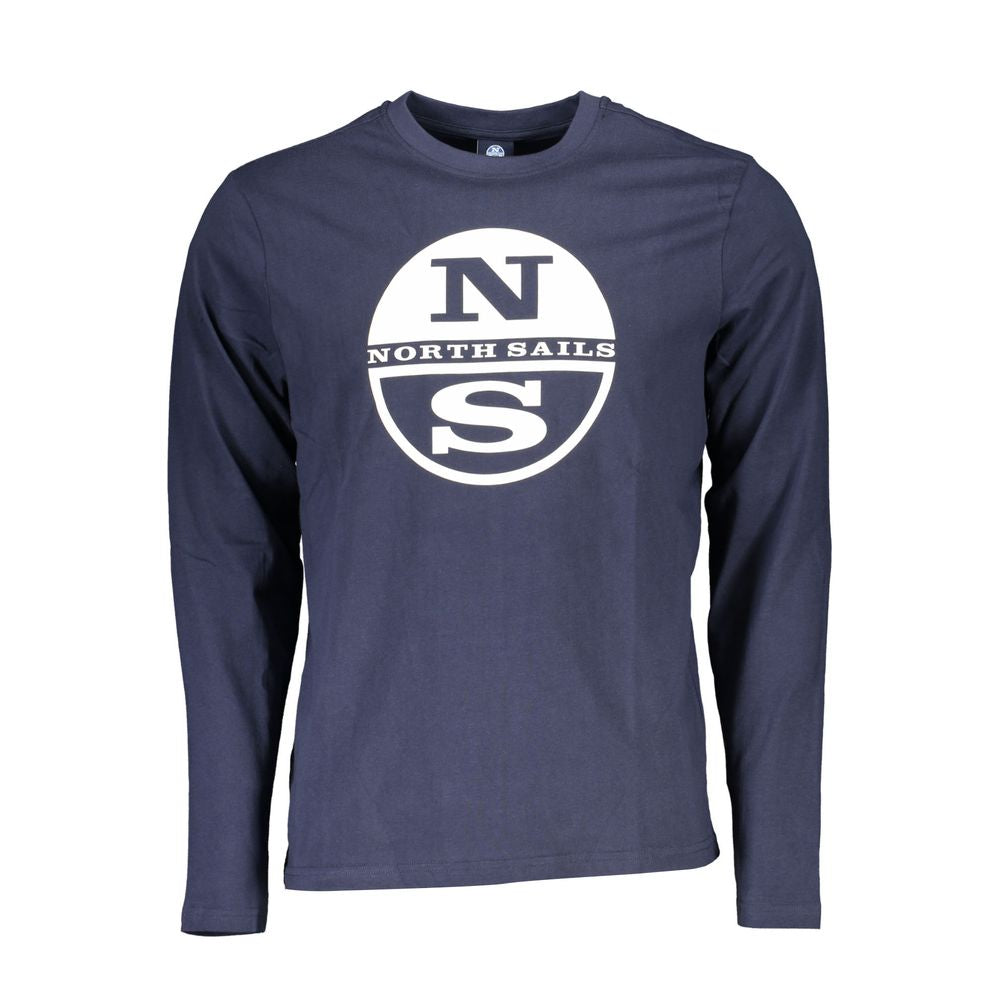 North Sails Blue T-Shirt for Men