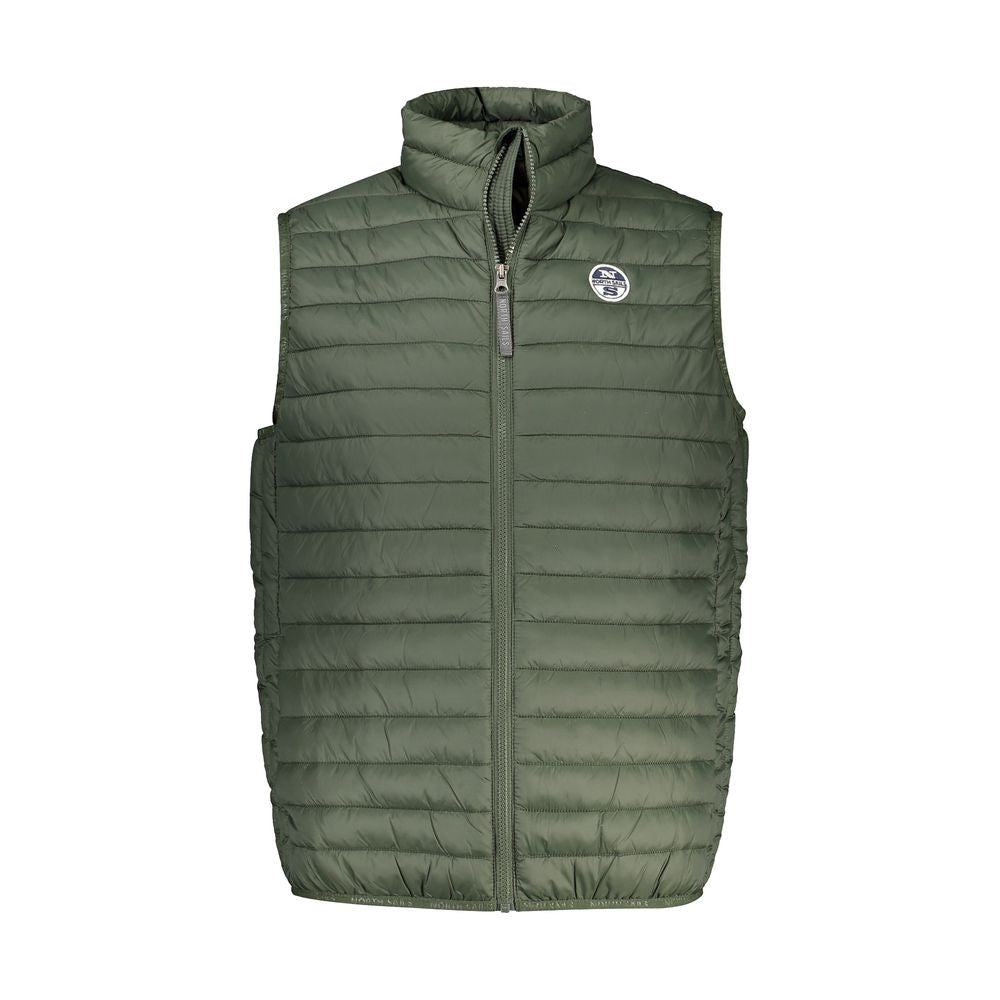 North Sails Green Sleeveless Jacket for Men