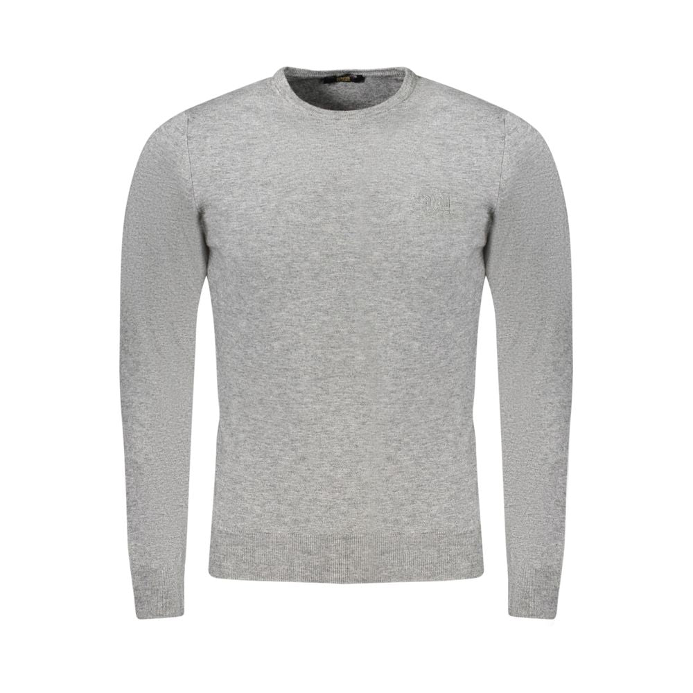 Cavalli Class Grey Sweatshirt for Men